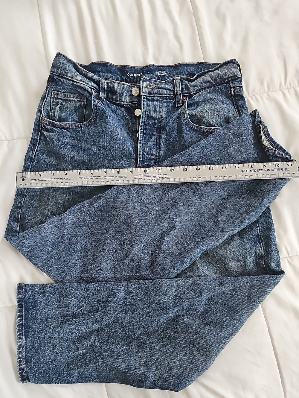 Old Navy Women’s Dark Blue Relaxed Fit Jeans